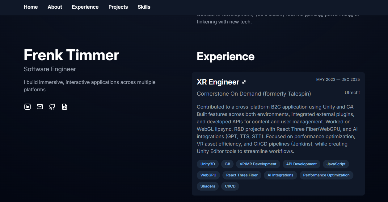 Portfolio Website